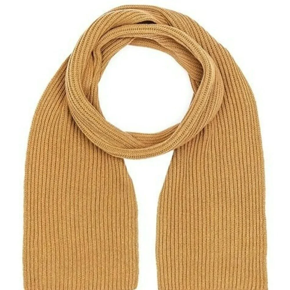 Ganni Rib Knit Scarf